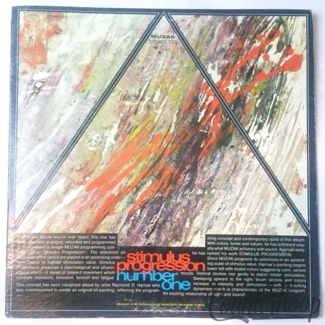 Unknown Artist – Stimulus Progression Number One VG+ Promo MUZAK – H-1(1)80 — main photograph