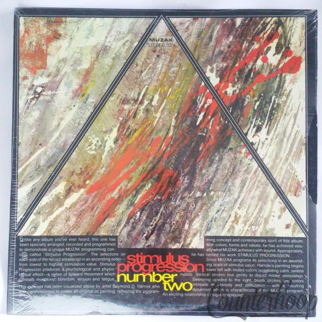 Nick Perito/Frank Hunter+ Stimulus Progression Number Two MINT!Promo MUZAK H1180 — main photograph