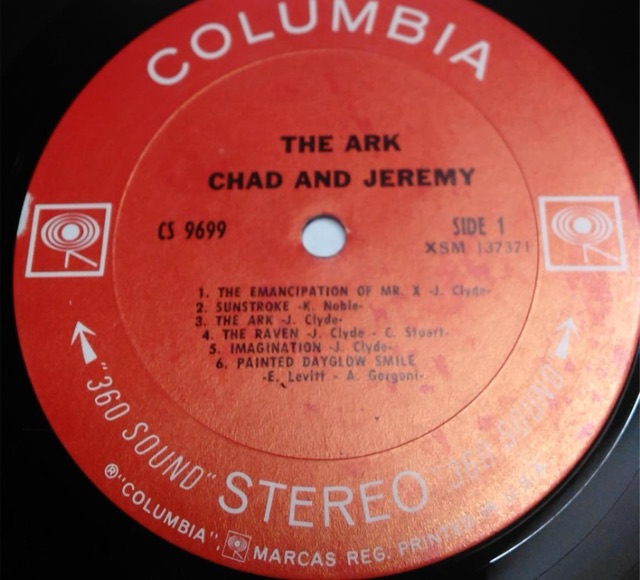 Chad Stuart- Jeremy Clyde – The Ark VG+1968 Columbia Gary Usher/Jim Gordon/Horn — main photograph