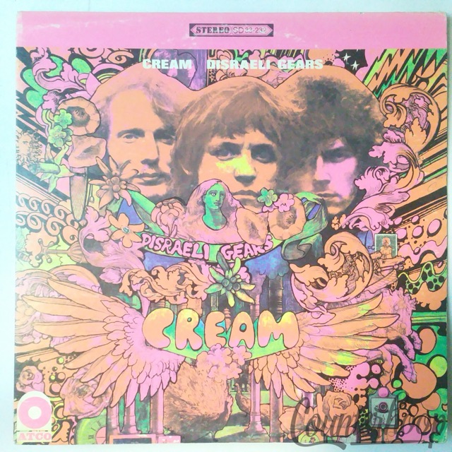 Cream – Disraeli Gears 1967 VG ATCO Records Eric Clapton/Jack Bruce/Ginger Baker — main photograph