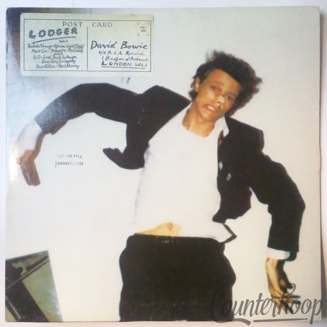 David Bowie-Lodger 1979 EX Promo RCA Victor Brian Eno/Tony Visconti/Adrian Belew — main photograph
