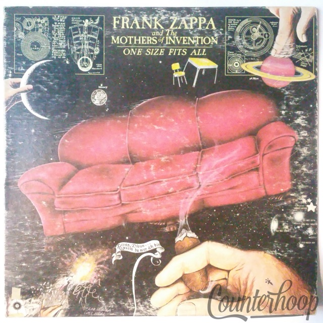 Frank Zappa And The Mothers Of Invention – One Size Fits All VG+1975 Discreet US — main photograph