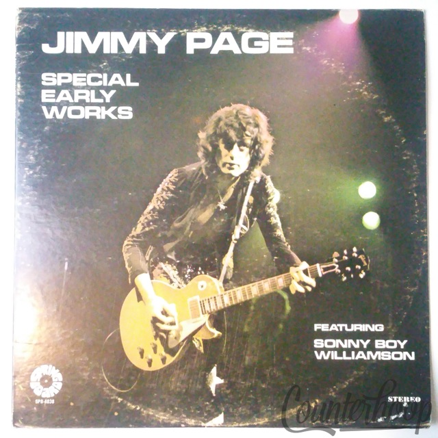 Jimmy Page – Special Early Works ft Sonny Boy Williamson VG++ 1972 Springboard — main photograph
