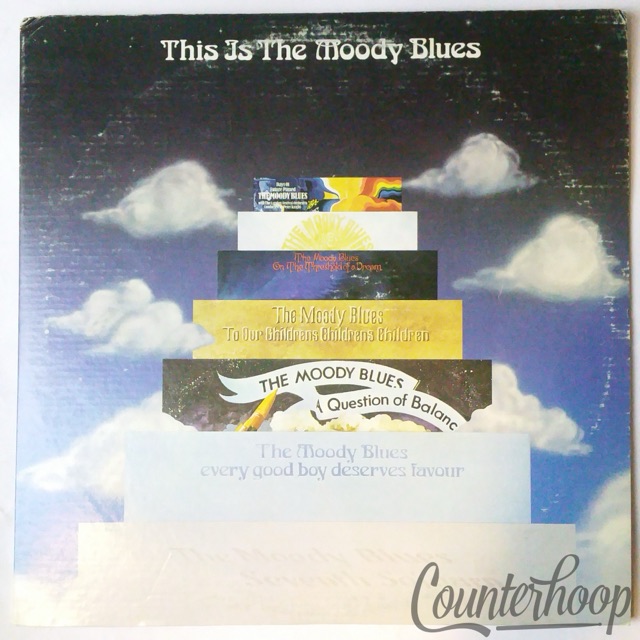 The Moody Blues-This Is The Moody Blues 2LP 1974 Threshold Justin Hayward/Knight — main photograph