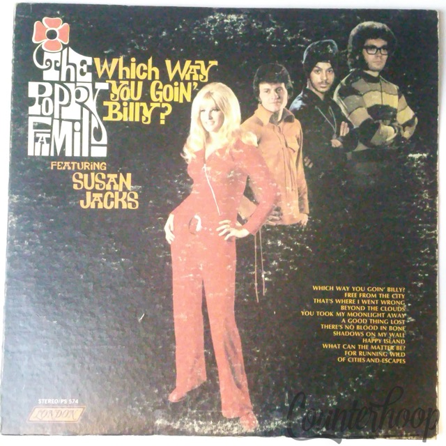 The Poppy Family feat Susan Jacks – Which Way You Goin' Billy? 1970 London/Terry — main photograph
