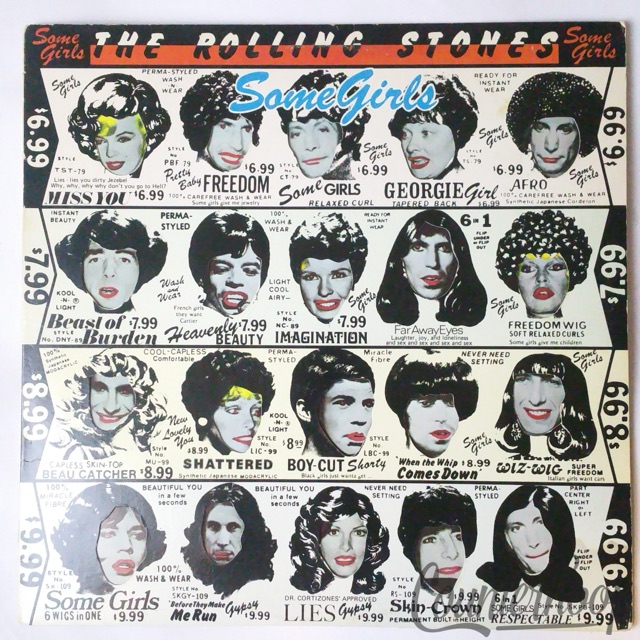 The Rolling Stones- Some Girls VG+1978 Mick Jagger/Keith Richards/Ron Wood/Watts — main photograph