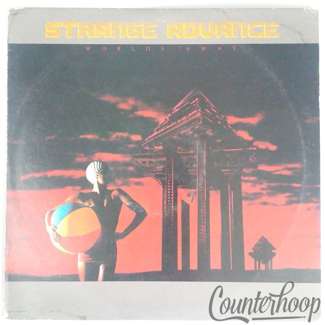 Strange Advance – Worlds Away 1983 US Capitol Records ST12232 Beau Hill/Bob Rock — main photograph