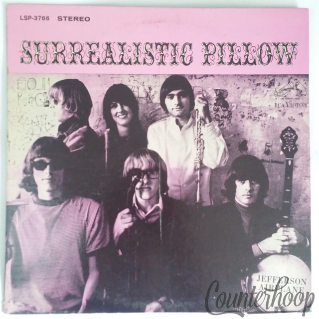 Jefferson Airplane-Surrealistic Pillow 1967RCA Victor Jorma Kaukonen/Grace Slick — main photograph