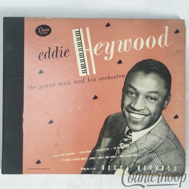 Eddie Heywood And His Orchestra – Eddie Heywood 1946 4x10"78 Shellac Decca-A515 — main photograph