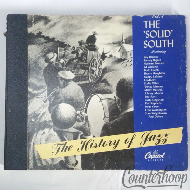 The History Of Jazz Vol. 1 - The 'Solid' South 1945 4x Shellac 78 Capitol Record — main photograph