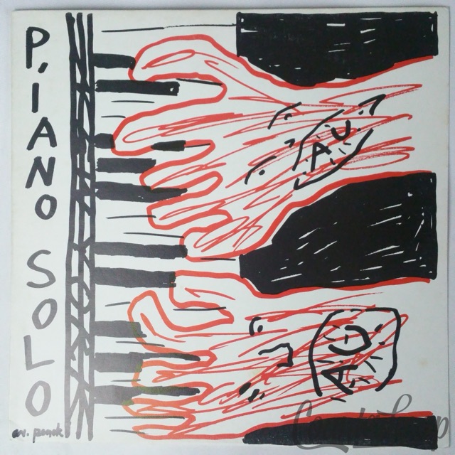 A.R. Penck – Piano Solo EXC Limited Edition Music Corporation 1985 Germany+Drums — main photograph