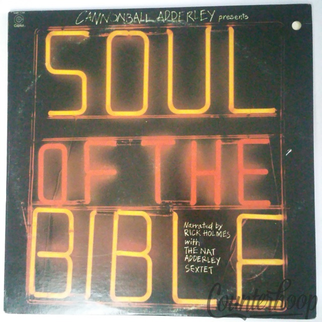 Cannonball Adderley/Nat Adderley Sextet/Rick Holmes– Soul Of The Bible NM'72 2LP — main photograph