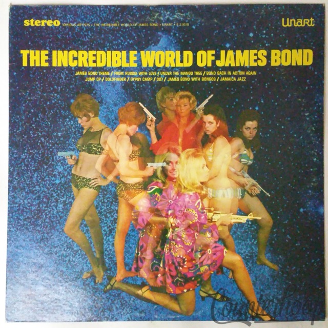 Various-The Incredible World Of James Bond NM 1967 Unart John Barry/Monty Norman — main photograph