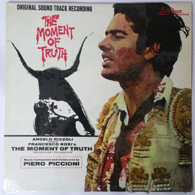 Piero Piccioni-The Moment Of Truth EXC/Shrink!1965 Mono Mainstream Records-56057 — main photograph