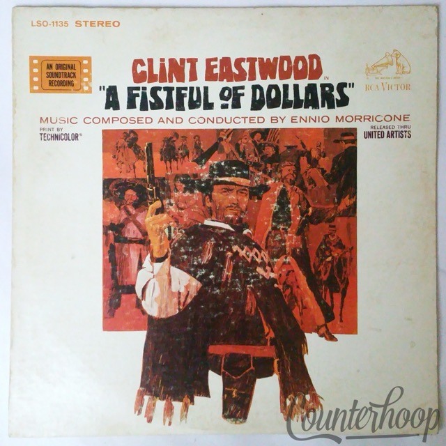 Ennio Morricone– A Fistful Of Dollars 1967 VG+ RCA Victor – LSO-1135 Theme/Chase — main photograph