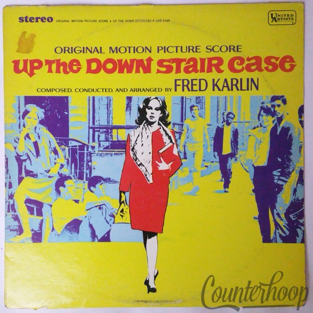Fred Karlin – Up The Down Stair Case VG+ 1967 United Artists Records – UAS 5169 — main photograph