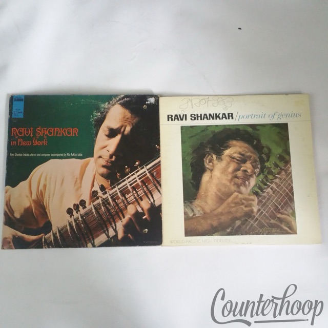 Ravi Shankar, Alla Rakha-In New York/Portrait Of Genius-World Pacific Records — main photograph