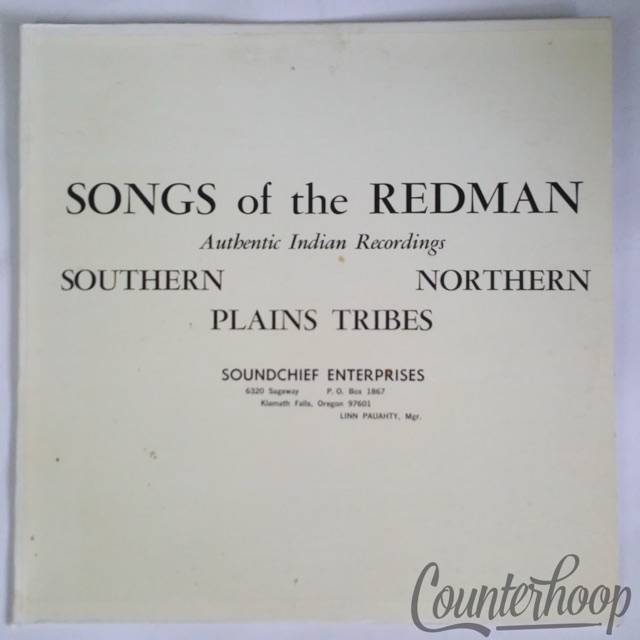 Tribal Singers-Songs Of The Redman (Southern, Northern, Plains Tribes)VG+Montana — main photograph