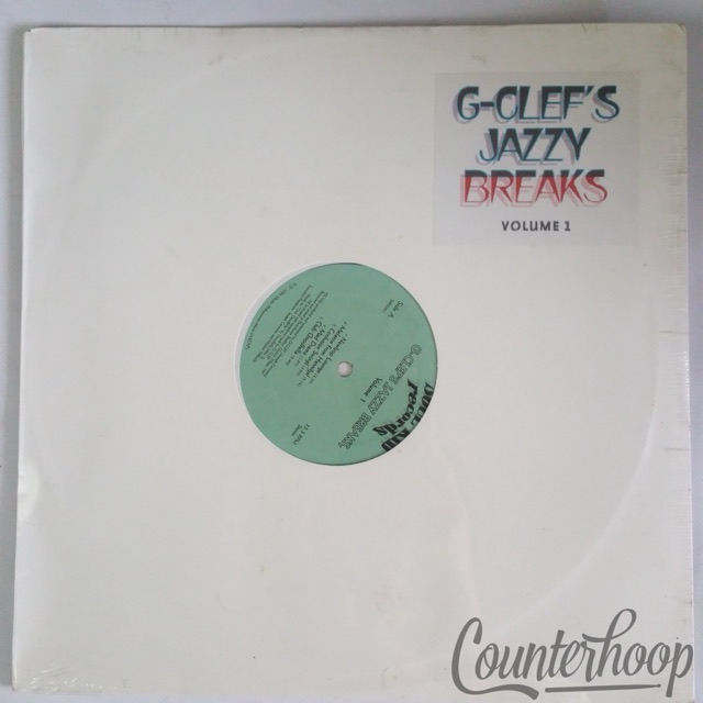G-Clef's Jazzy Breaks Vol1 MINT!1996 Soul Kid Records/Chambermusik Instrumentals — main photograph