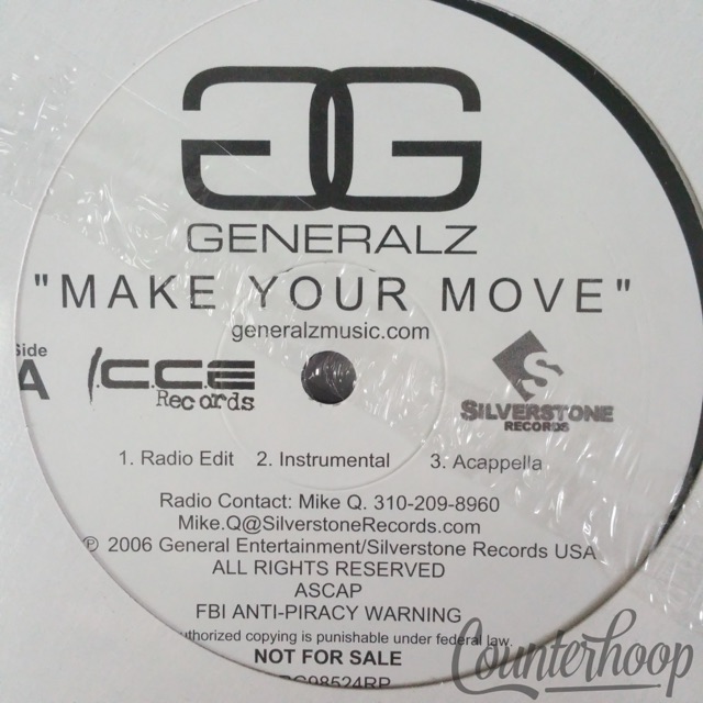 Generalz-Make Your Move 2006 General Entertainment – SRG98524RP/Silverstone — main photograph