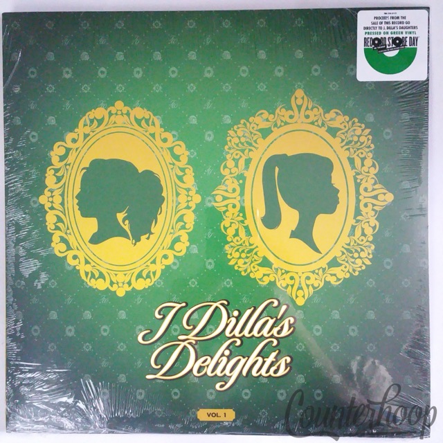 J Dilla's Delights (Vol.1) MINT! Green 2017 Yancey Media Group/Vintage Vibez RSD — main photograph