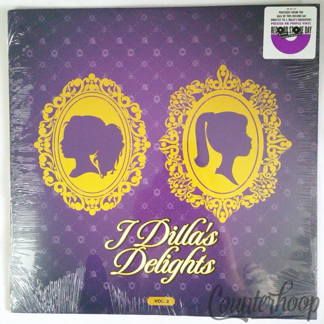 J Dilla's Delights (Vol2) MINT! Purple 2017 Yancey Media Group/Vintage Vibez RSD — main photograph