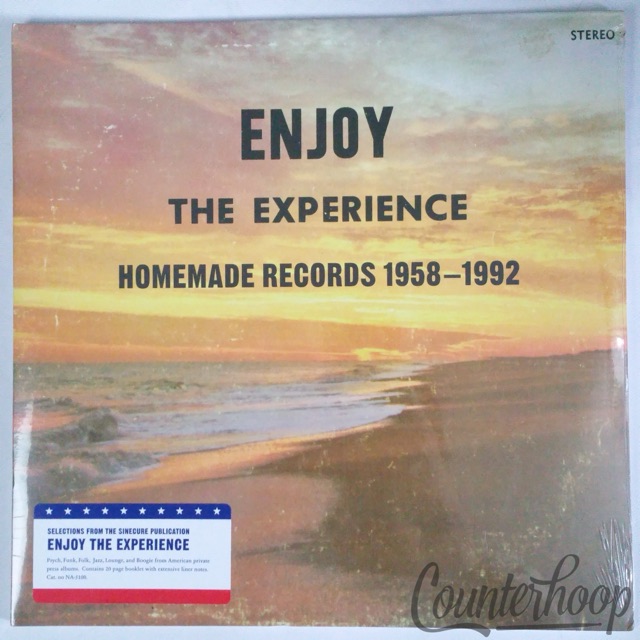 Various-Enjoy The Experience-Homemade Records 1958-1992 MINT! 2LP 2012 Now Again — main photograph