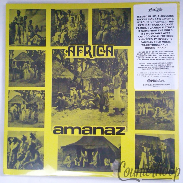 Amanaz – Africa MINT! 2LP 2015 Reissue Now-Again Records-NA 5123 Limited Edition — main photograph