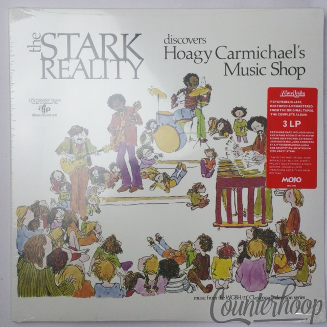 The Stark Reality – Discovers Hoagy Carmichael's Music Shop MINT! 3LP Now-Again — main photograph