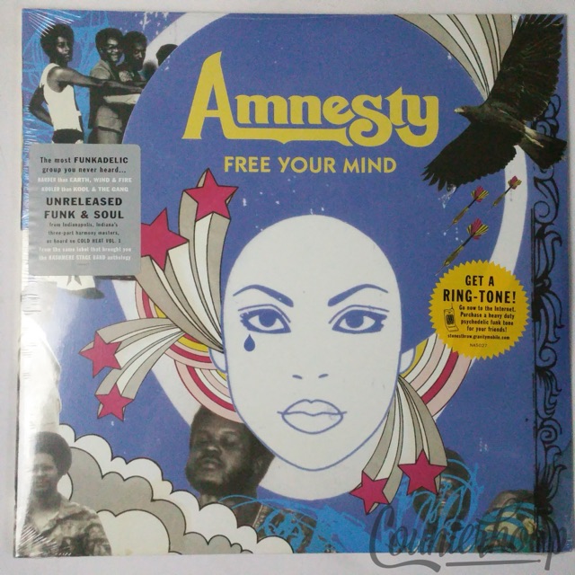 Amnesty– Free Your Mind (The 700 West Sessions) MINT! 2LP 2007 Now-Again Records — main photograph