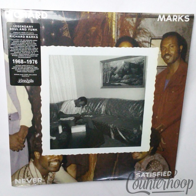 Richard Marks – Never Satisfied MINT! 2015 2LP Now-Again Records-NA5116+Download — main photograph