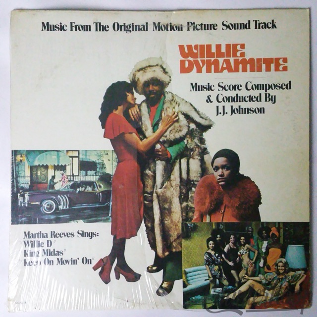J.J. Johnson – Willie Dynamite OST 1974 VG++ Shrink! MCA Records Martha Reeves — main photograph