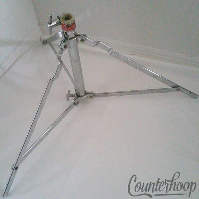 Slingerland Buddy Rich Snare Drum / Straight Cymbal Stand Tripod Base Tube USA* — main photograph