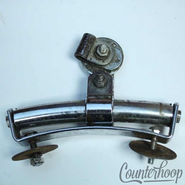 Gretsch Rail Mount Bass Drum Slider Arm Vintage 50s Parts Walberg&Auge W&A 4 1/2 — main photograph