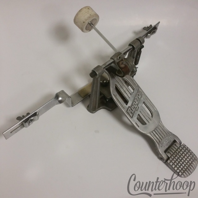 Rogers Rocket Cocktail/Bass Drum Pedal+Attachment Leg-Mount Cleveland Vintage60s — main photograph