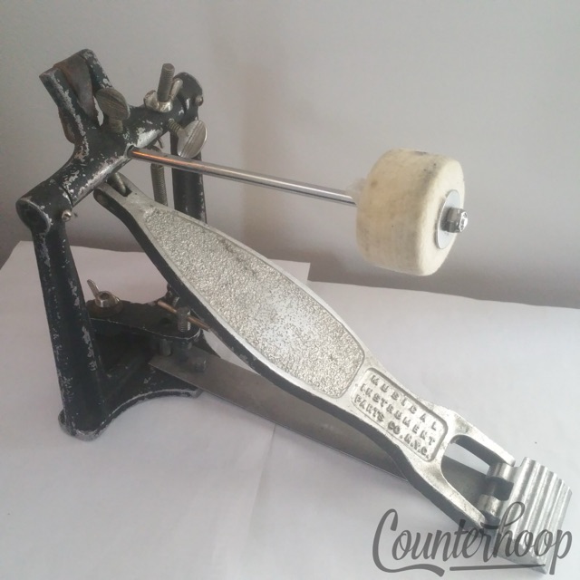 Gretsch?Musical Instrument Parts Co NYC Bass Drum Pedal Vintage 40s USA Complete — main photograph