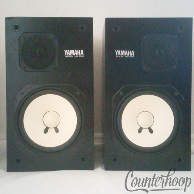 Yamaha NS10M Studio Monitor Speakers Matched Pair Mixing Original Vintage 80s* — main photograph