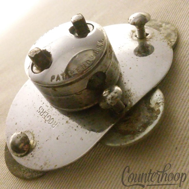 Rogers Swivomatic Hex Floor Tom Drum Leg Mount Cymbal Arm Cleveland Vintage 60s — main photograph