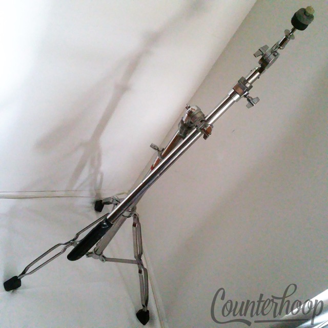 Tama Boom Arm Crash/Ride Cymbal Stand Chrome Heavy-Duty Double-Braced 4-Section — main photograph